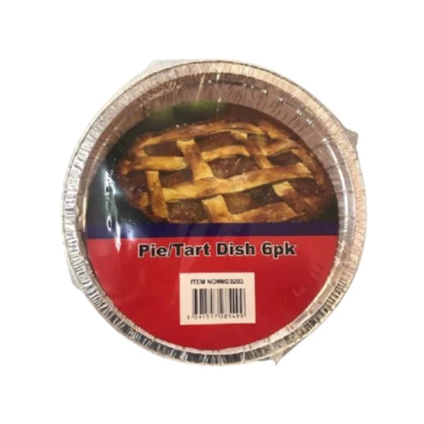 Foil Pie Dish 6pk Foil Pie Dish 6pk